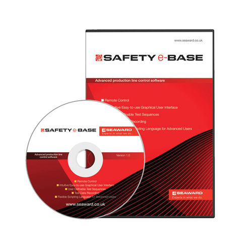 Production control software - Safety E-Base - Seaward - process / Windows