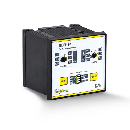 Earth-leakage protection relay - ELR-9 series - Contrel elettronica - panel-mount / DIN rail / IEC