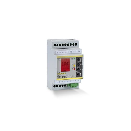 Earth-leakage protection relay - ELR-3AN - Contrel elettronica - DIN rail / RS485 / Modbus RTU