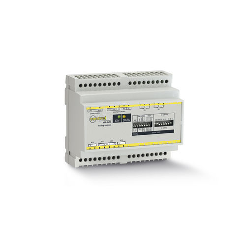 Analog I/O module - MR-AO4 - Contrel elettronica - RS485 / 4 digital outputs / current