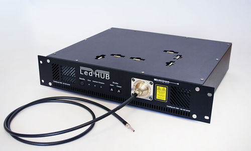 LED light source - LedHUB® - Omicron Laserprodukte GmbH - visible / infrared / UV