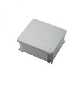 Wall-mounted junction box - max. 392 x 298 x 144 mm | 485 series  - Elettrocanali - IP66 / aluminum
