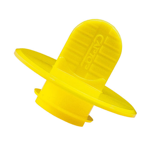 Finned plug - EP 360  - PROTEC - flat / non-threaded / low-density polyethylene (LDPE)