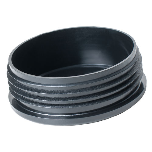 Round plug - EP 620  - PROTEC - finned / male / low-density polyethylene (LDPE)