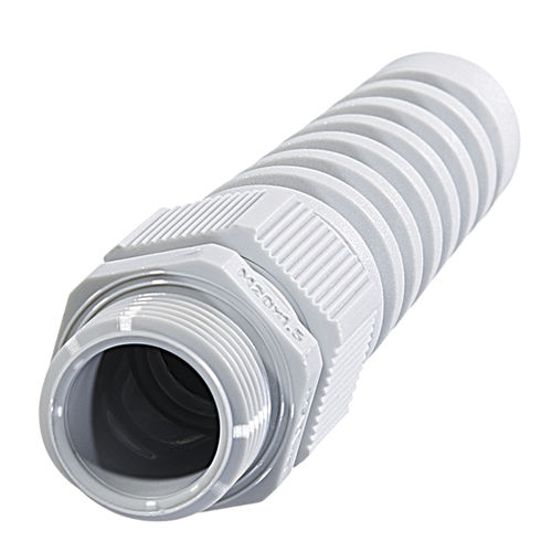 PA cable gland - EPN 255  - PROTEC - nylon / with spiral flex protector / built-in