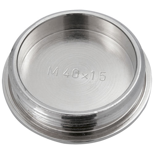 Round plug - EPN 730 - PROTEC - threaded / brass / blanking