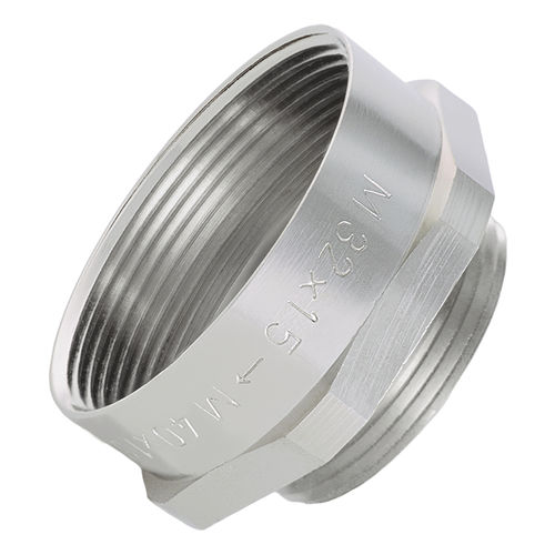 Nickel-plated brass cable gland - EPN 740 - PROTEC - brass / straight / metric
