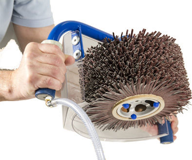 Roller sander polisher FLADDER 250 AIR Fladder handheld pneumatic brush