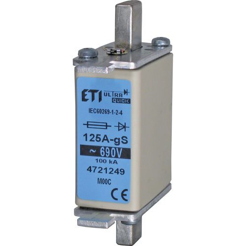 NH fuse - 004721249 - ETI - fast-acting / Class gS / for semiconductors