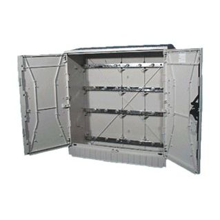 Wall-mounted electrical enclosure - 001601002 - ETI - polyester / power distribution / outdoor