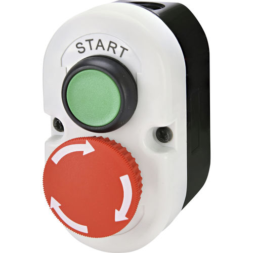 2-button pendant station - 004771443 - ETI - IP65 / IP67 / start/stop