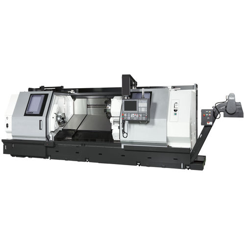 CNC lathe - LB35III - OKUMA EUROPE GMBH - horizontal / 2-axis / inclined bed