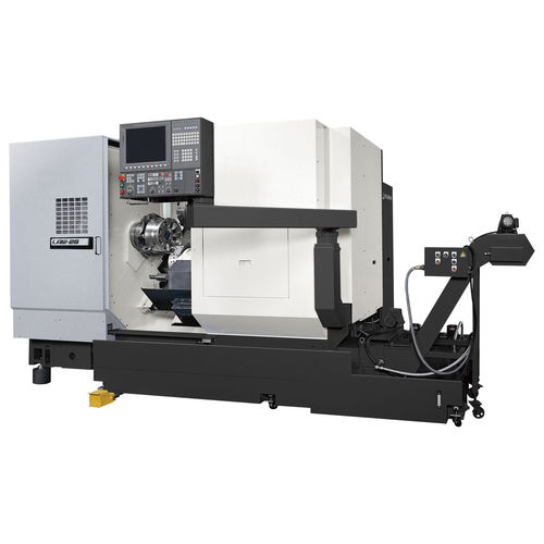 CNC turning center - LAW-2S - OKUMA EUROPE GMBH - vertical / 4-axis / 4 tools