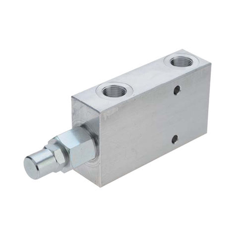 Cartridge check valve - WBC-40, OWC-30 series - OMT Group - flange / steel / compact