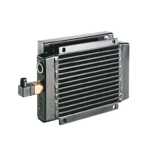 Finned tube heat exchanger - ST series - OMT Group - air/oil / for hydraulic systems