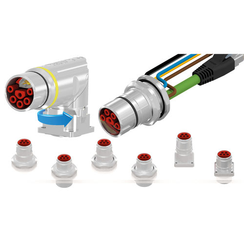 Hybrid connector - CONEC Elektronische Bauelemente GmbH - data / circular / bayonet