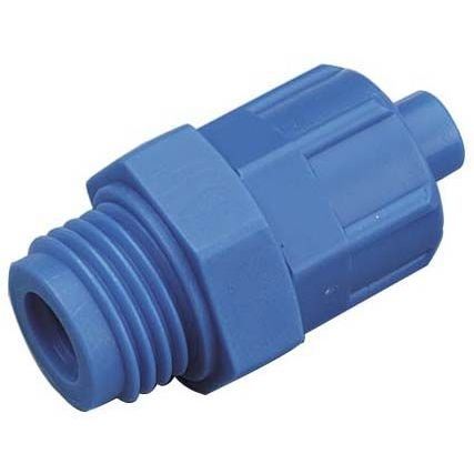 Pneumatic fitting - A-GE series - Timmer GmbH - quick / POM / metal