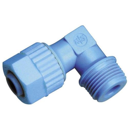Pneumatic fitting -  A-WEk-PP series - Timmer GmbH - quick / 90° angle / PP