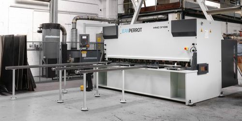 Hydraulic shear - HNC - Jean Perrot Industrie - sheet metal / guillotine / CNC
