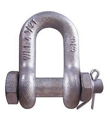 Straight lifting shackle - max. 20 t  - CM Industrial Products - with safety bolt and nut