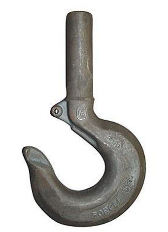 Lifting hook - max. 15 t  - CM Industrial Products - stainless steel / container / for heavy loads
