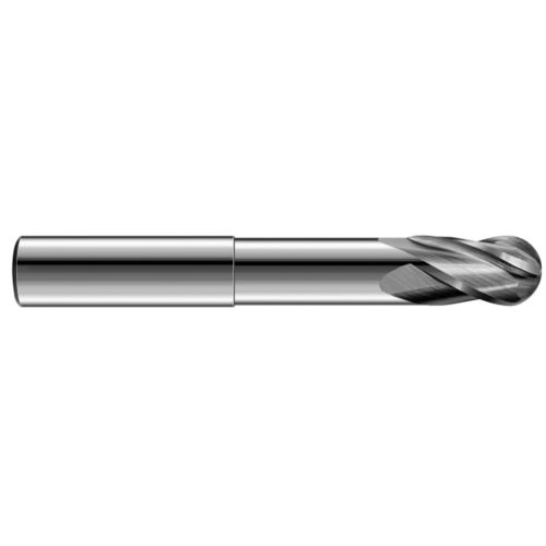 Ball nose milling cutter - 64RHR series  - Cerin s.p.a. - solid / copying / coated