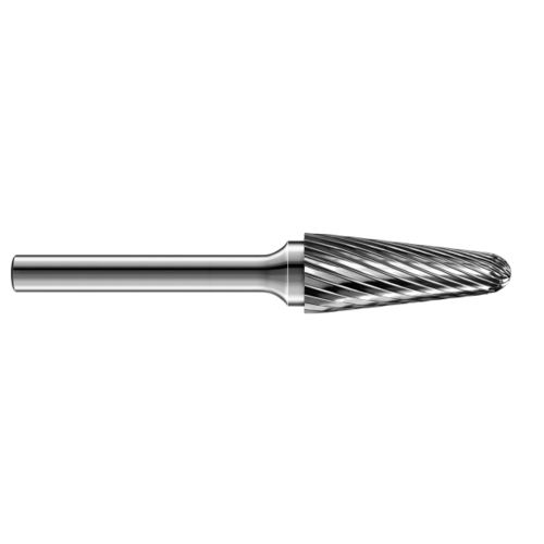 Solid milling cutter - 32 series  - Cerin s.p.a. - burr / coated / with cylindrical shank