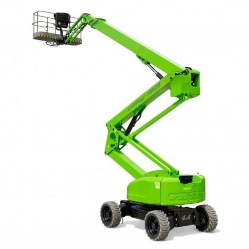 Self-propelled articulated boom lift - HR28 4x4 - Niftylift - wheel-mounted / diesel / electric