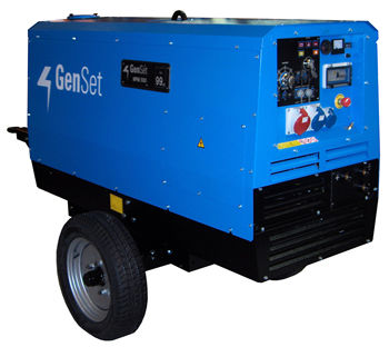 MMA welder - 500 A, 10 - 16 kVA | MPM 500 P - Genset - single-phase / with generator set / mobile