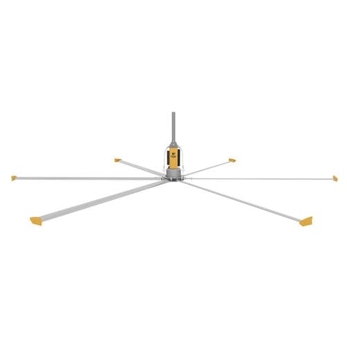 Ceiling-mounted fan - POWERFOIL D - Big Ass Fan - axial / ventilation / industrial