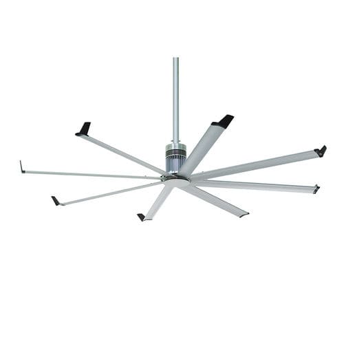 Ceiling-mounted fan - ISIS® - Big Ass Fan - axial / for air circulation / aluminum