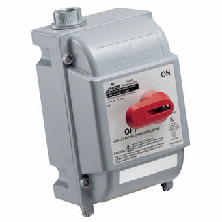 AC disconnect switch - 60 A, 600 V | DS60 series - Leviton - safety
