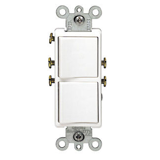 Rocker switch - 5634 series - Leviton - single-pole / impact-resistant / electromechanical