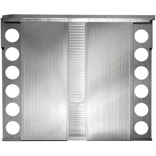 Finned protective bellows - Fix & Finish - Arno Arnold GmbH - flat / steel / for machining centers