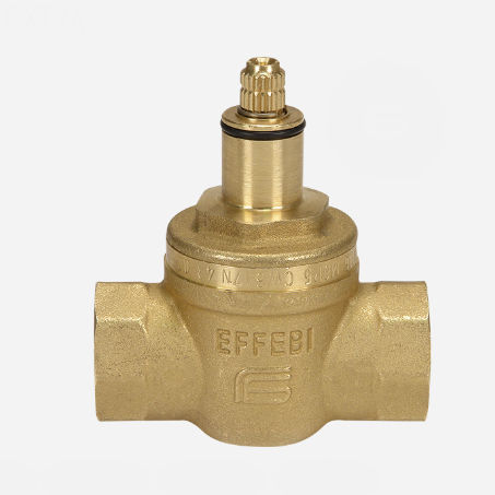Ball valve - INCAS EXTRA series - EFFEBI - manual / for water / threaded