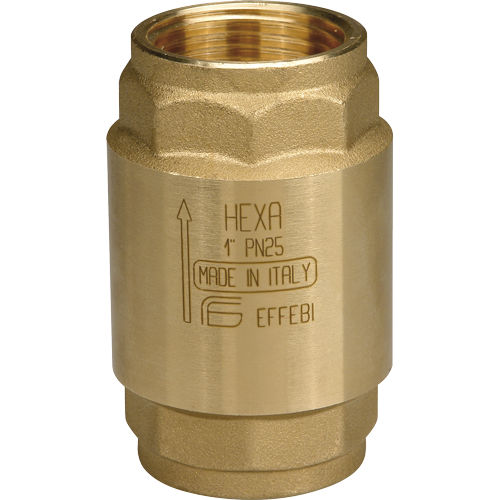Plug valve - HEXA series - EFFEBI - manual / threaded / heating
