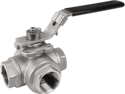 Ball valve - GEMINI series - EFFEBI - lever / mixing / for water