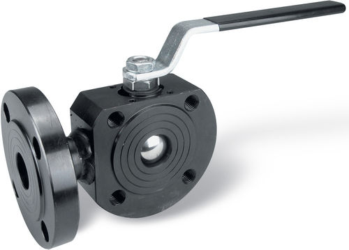 Ball valve - MOON 3W series - EFFEBI - manual / mixing / for gas