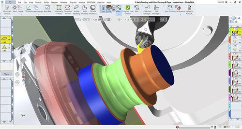 Control software - Y-axis Turning - GibbsCAM - cutting / positioning / for turning
