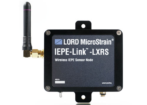 Vibration detector - IEPE-Link™ -LXRS® - MicroStrain - piezoelectric / heavy-duty / digital