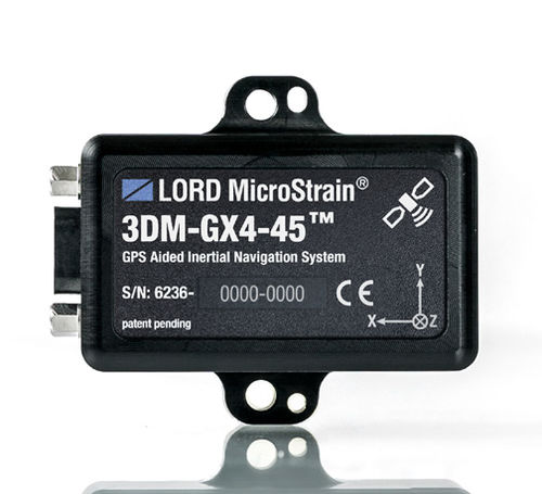 Miniature inertial navigation system - 3DM-GX4-45™ - MicroStrain - with integrated GPS