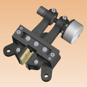 Disc brake caliper - POF021 series - MWM FRENI-FRIZIONI - hydraulic / spring