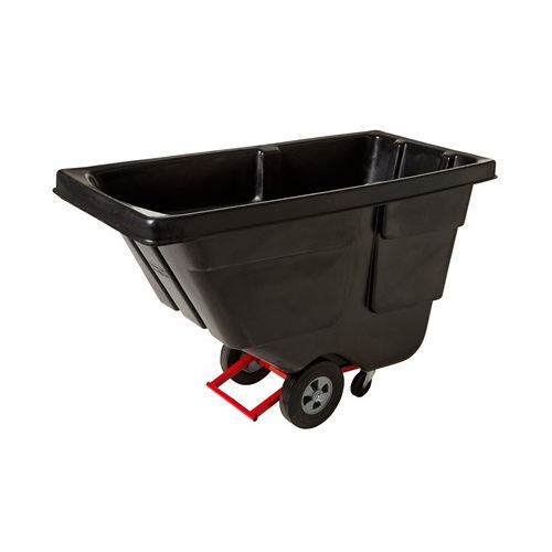 Bulk material tilt truck - FG13 - Rubbermaid - wheeled / open