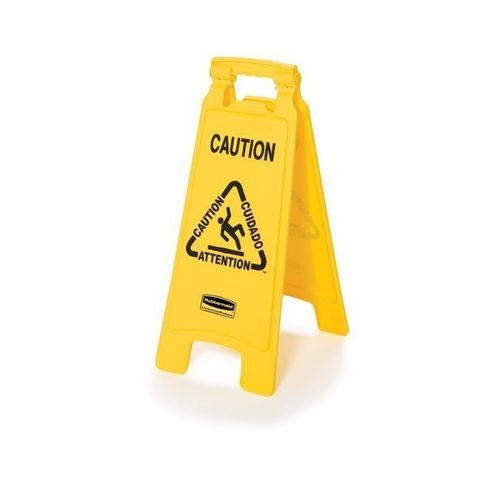 Flexible safety sign - FG611200YEL - Rubbermaid - high-visibility