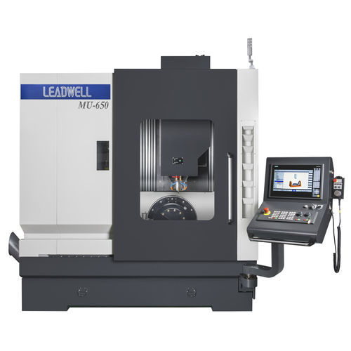 5-axis CNC machining center - MU series - LEADWELL - vertical / 30 tools / high-rigidity