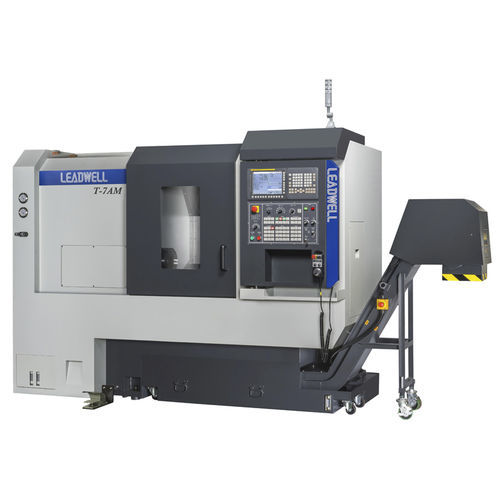 CNC turning center - T-7 series - LEADWELL - 2-axis / high-productivity / powerful