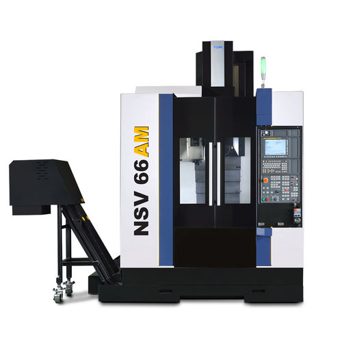 3-axis CNC machining center - NSV66AM - YCM (Yeong Chin) - vertical / for aluminum / column type