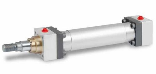 Hydraulic cylinder - HD/HK series - CONFORTI OLEODINAMICA - double-acting / flange