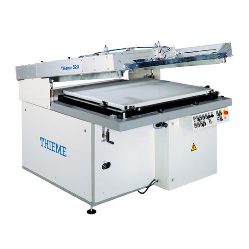 Semi-automatic screen printing machine - 500 series - THIEME - color / for textiles / compact