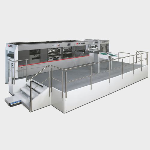 Die cutting machine - EXPERTCUT 106 series - BOBST - for plastics / for paper / sheet